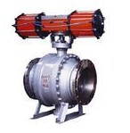 氣動(dòng)固定式球閥 氣動(dòng)固定式球閥