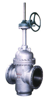 氣動無導流孔平板閘閥 氣動無導流孔平板閘閥