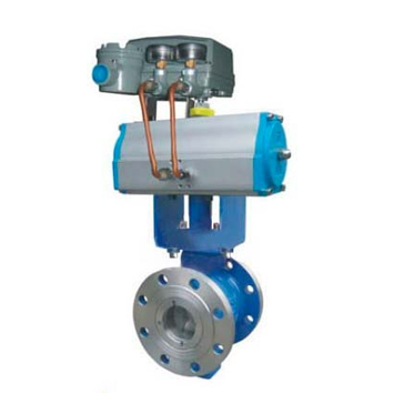 氣動(dòng)V型切斷球閥 氣動(dòng)V型切斷球閥