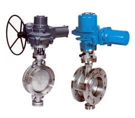 電動硬密封蝶閥 電動硬密封蝶閥