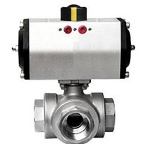 氣動(dòng)三通內(nèi)螺紋球閥 氣動(dòng)三通內(nèi)螺紋球閥