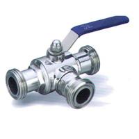 衛生級三通外螺紋球閥 衛生級三通外螺紋球閥