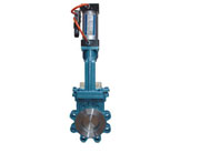 氣動刀形閘閥 氣動刀形閘閥