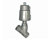 全不銹鋼內螺紋氣動角座閥 全不銹鋼內螺紋氣動角座閥