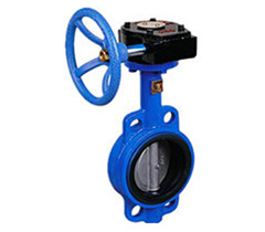 蝸輪對夾式軟密封蝶閥 蝸輪對夾式軟密封蝶閥