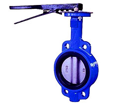 手柄對夾式軟密封蝶閥 手柄對夾式軟密封蝶閥