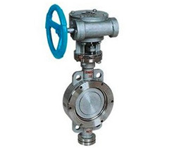 蝸輪對夾式硬密封蝶閥 蝸輪對夾式硬密封蝶閥