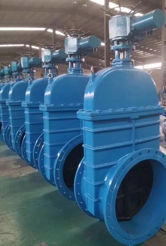 出口電動軟密封閘閥 出口電動軟密封閘閥