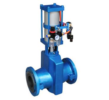 氣動調節型膠管閥 氣動調節型膠管閥