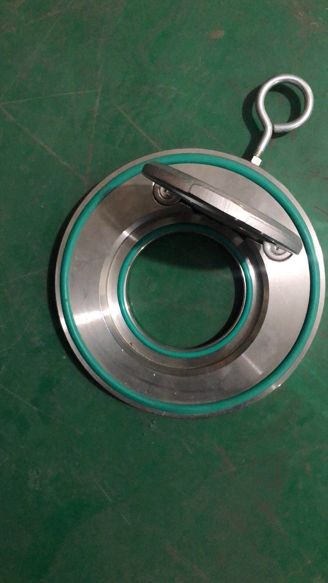 對(duì)夾式橡膠密封止回閥 對(duì)夾式橡膠密封止回閥