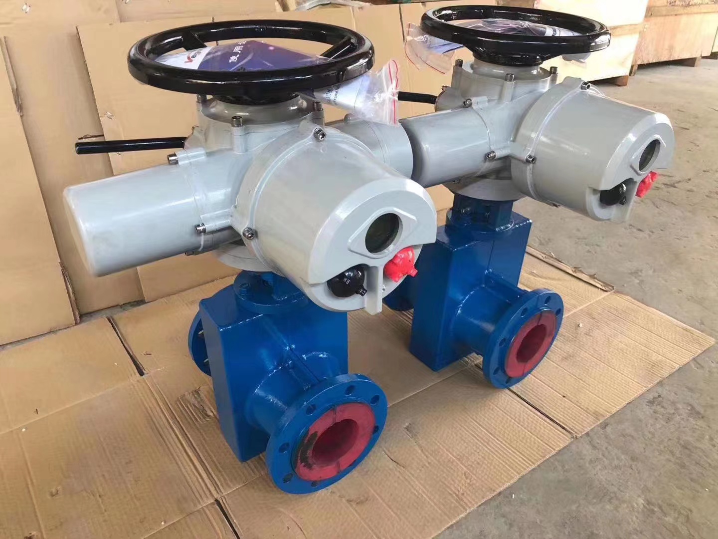 電動調節型管夾閥 電動調節型管夾閥