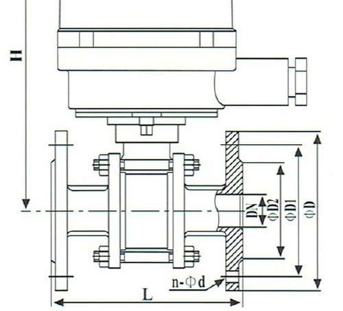 電動球閥Ⅱ 電動球閥Ⅱ
