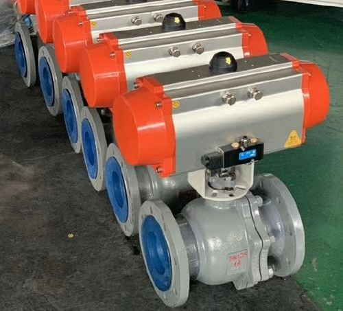 氣動型球閥 氣動型球閥