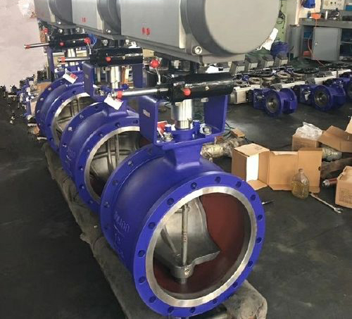 氣動防堵球閥 氣動防堵球閥