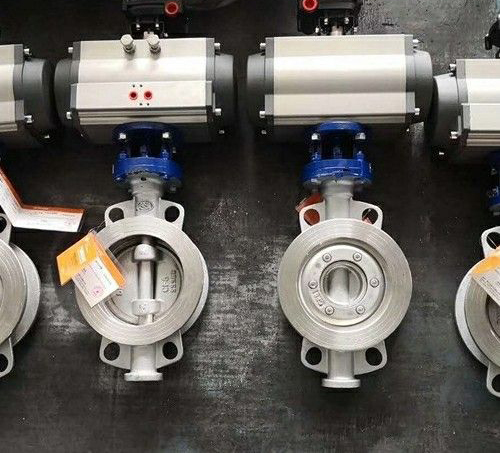 氣動不銹鋼硬密封蝶閥 氣動不銹鋼硬密封蝶閥