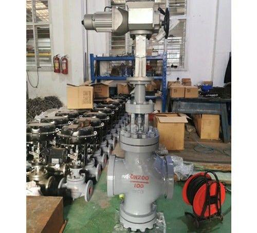 電動雙座高壓調節閥 電動雙座高壓調節閥