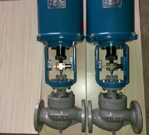 電動套筒法蘭調節閥 電動套筒法蘭調節閥