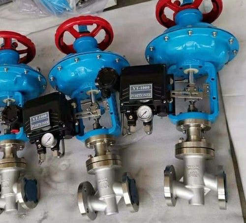 氣動不銹鋼襯氟調節閥 氣動不銹鋼襯氟調節閥