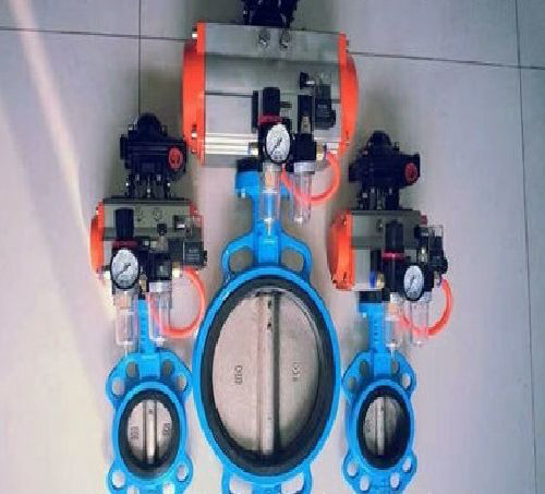 氣動對夾蝶閥 氣動對夾蝶閥