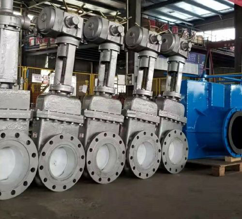 電動陶瓷排渣閘閥 電動陶瓷排渣閘閥