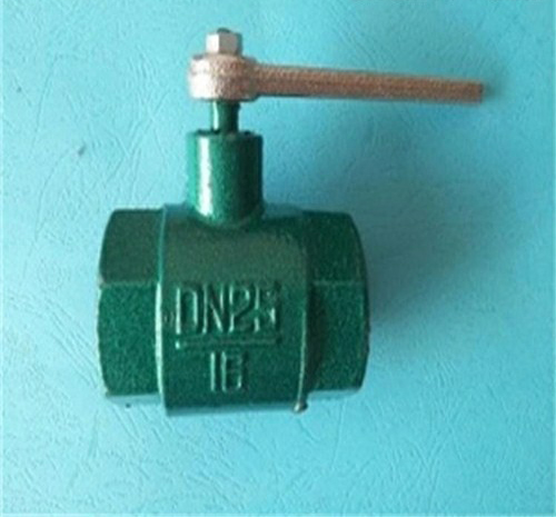 綠色烤漆鐵球閥 綠色烤漆鐵球閥