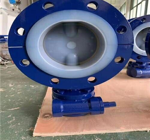 法蘭襯氟蝶閥 法蘭襯氟蝶閥