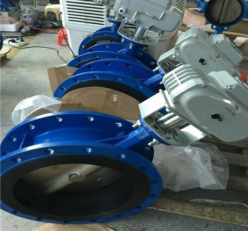 電動調節型蝶閥 電動調節型蝶閥