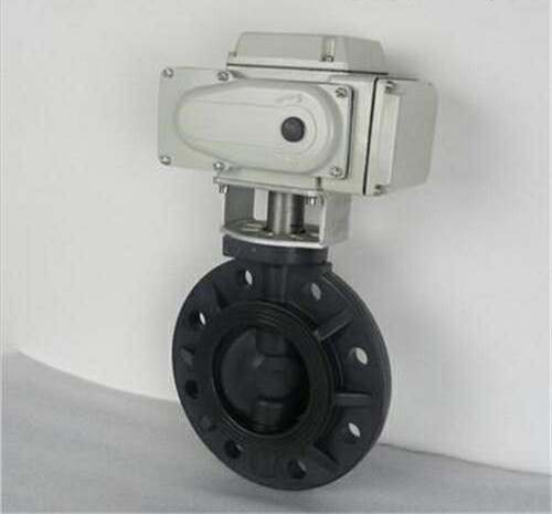 電動防爆UPVC蝶閥 電動防爆UPVC蝶閥