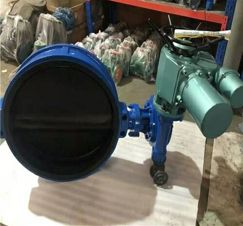 對夾式電動全襯膠蝶閥 對夾式電動全襯膠蝶閥