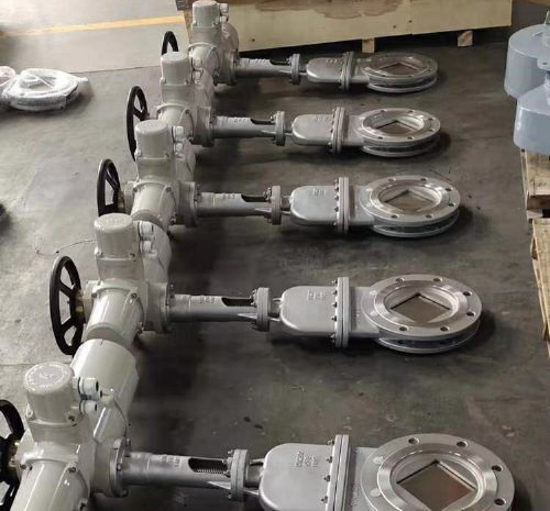 電動菱形刀閘閥 電動菱形刀閘閥