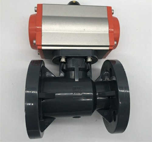 氣動PVC球閥 氣動PVC球閥