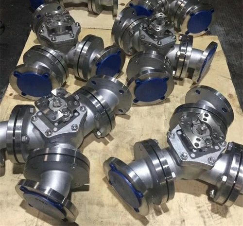 法蘭Y型三通球閥 法蘭Y型三通球閥