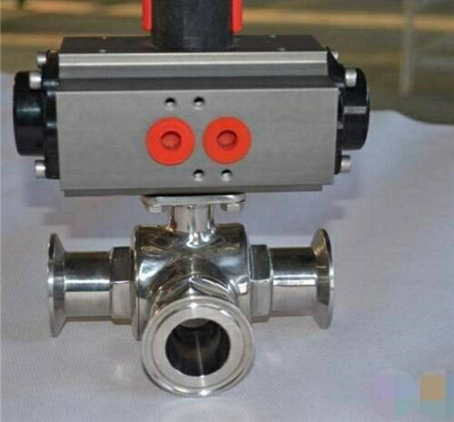 氣動(dòng)衛(wèi)生級(jí)三通球閥 氣動(dòng)衛(wèi)生級(jí)三通球閥
