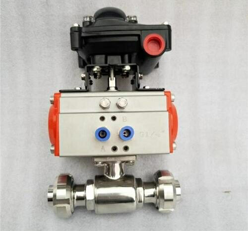 氣動(dòng)快裝式衛(wèi)生級(jí)球閥 氣動(dòng)快裝式衛(wèi)生級(jí)球閥