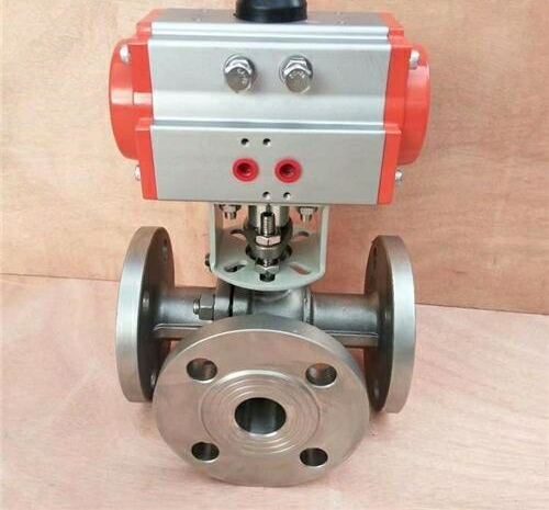 氣動(dòng)Y型三通球閥 氣動(dòng)Y型三通球閥