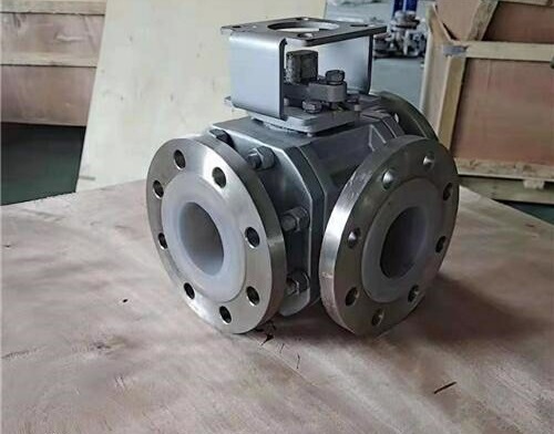 襯氟三通球閥 襯氟三通球閥