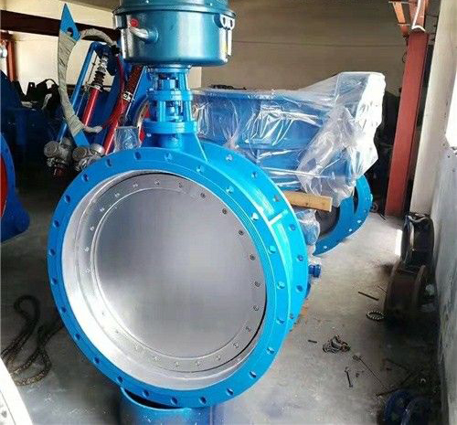 雙水冷式超高溫蝶閥 雙水冷式超高溫蝶閥