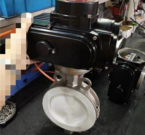 氣動美標襯氟蝶閥 氣動美標襯氟蝶閥