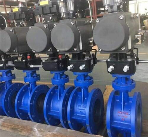 氣動多層次硬密封蝶閥 氣動多層次硬密封蝶閥