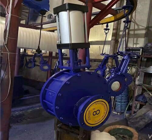 氣動陶瓷雙閘板出料閥 氣動陶瓷雙閘板出料閥