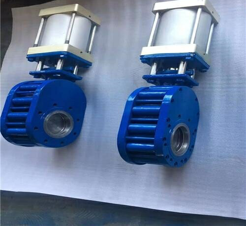 氣動陶瓷雙插板閥 氣動陶瓷雙插板閥