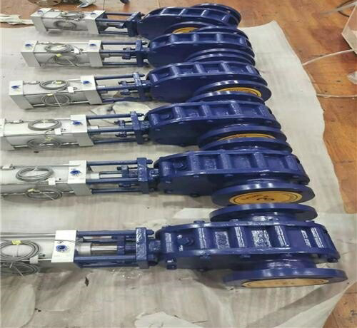 氣動雙閘板出料閥 氣動雙閘板出料閥