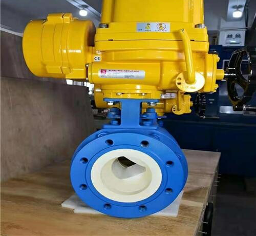 電動調節陶瓷V型球閥 電動調節陶瓷V型球閥