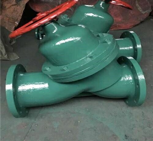 直流式襯膠隔膜閥 直流式襯膠隔膜閥