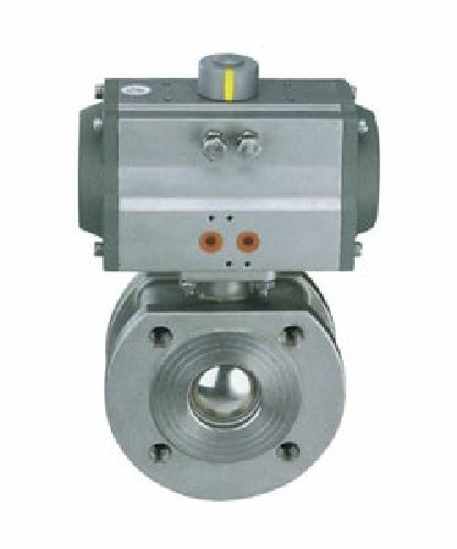 不銹鋼氣動薄形對夾球閥 不銹鋼氣動薄形對夾球閥