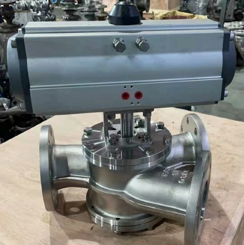 氣動Y型三通球閥 氣動Y型三通球閥