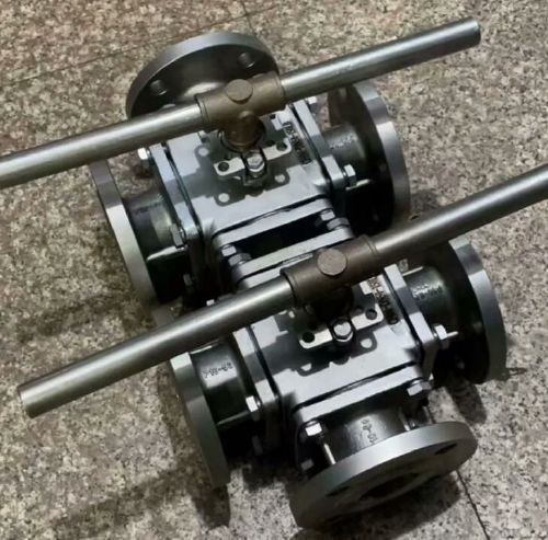 手動高平臺三通球閥 手動高平臺三通球閥