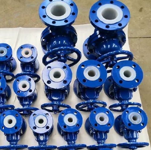 手動法蘭襯氟隔膜閥 手動法蘭襯氟隔膜閥