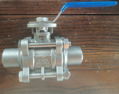 2205三片式雙相鋼對焊球閥 2205三片式雙相鋼對焊球閥