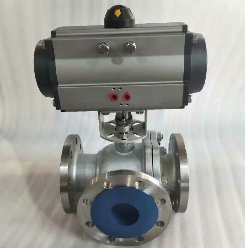 2205雙相鋼三通球閥 2205雙相鋼三通球閥